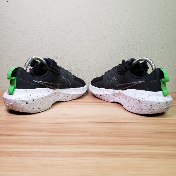Nike Men's‎ Size 9 Air Zoom Crater Impact Running Shoes Black White Athletic - Picture 7 of 10